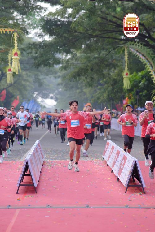 Race photo from Kediri Half Marathon 2025