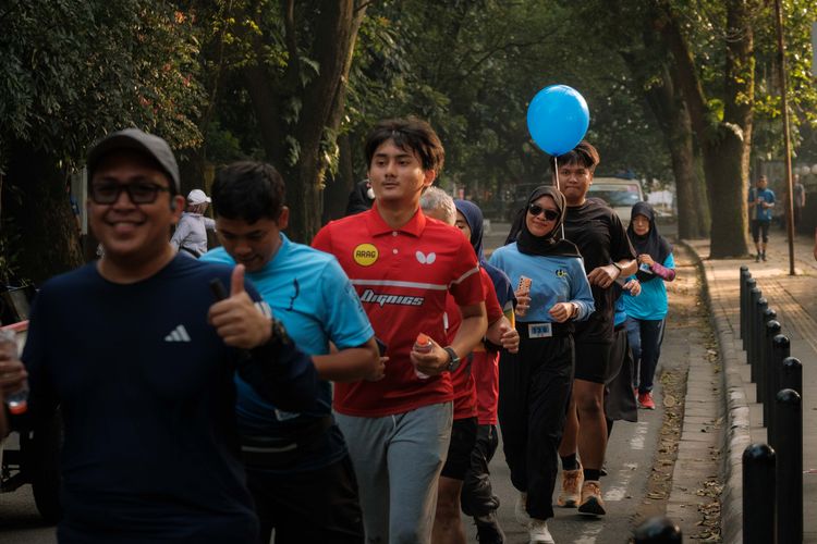 Race photo from Running 5 K