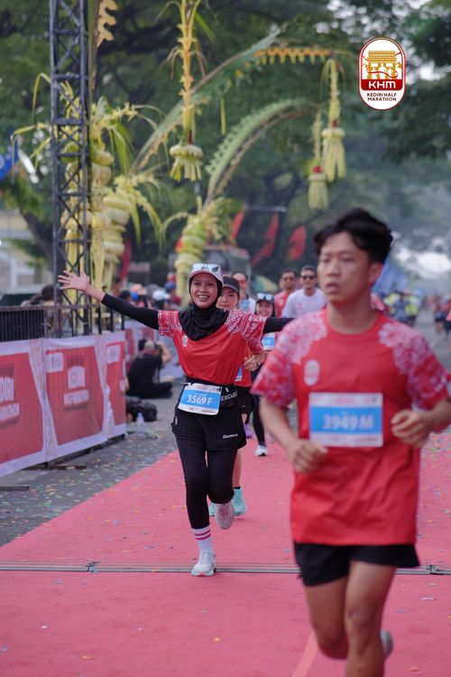 Race photo from Kediri Half Marathon 2025