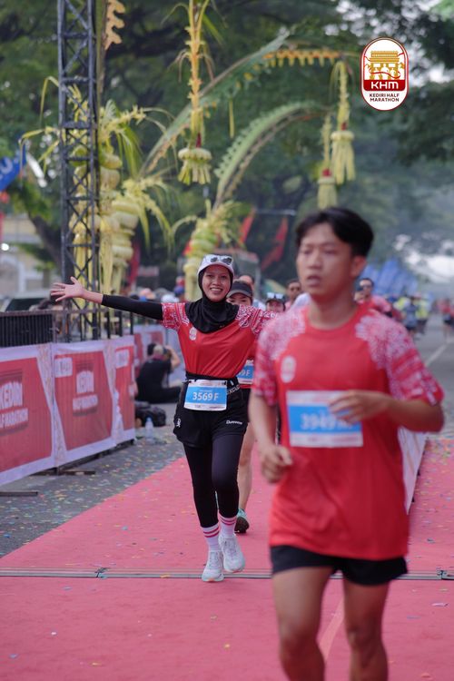 Race photo from Kediri Half Marathon 2025