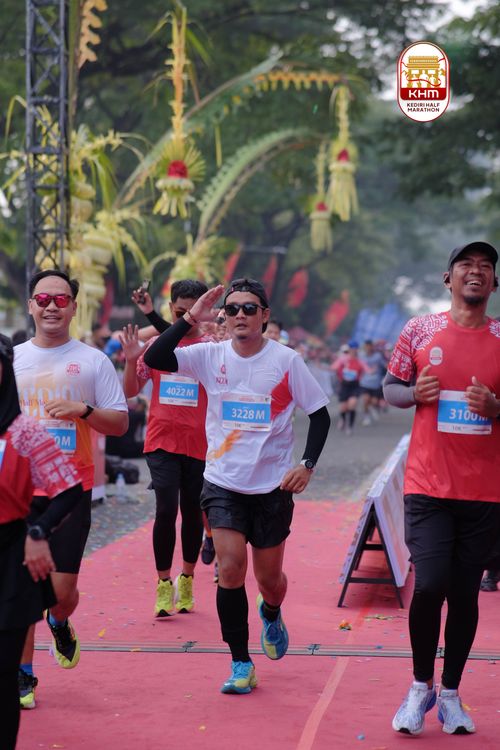 Race photo from Kediri Half Marathon 2025