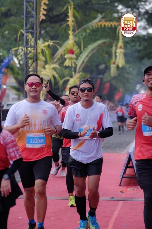 Race photo from Kediri Half Marathon 2025