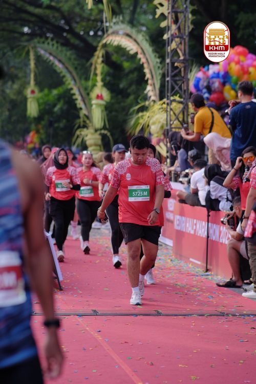 Race photo from Kediri Half Marathon 2025