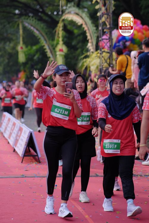 Race photo from Kediri Half Marathon 2025