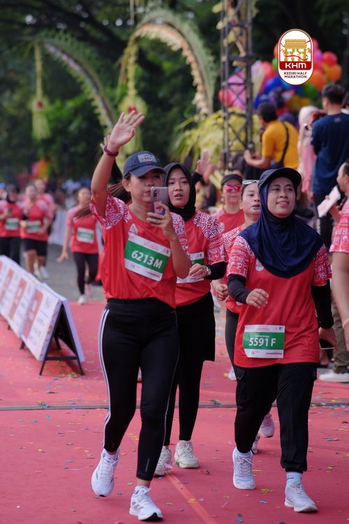 Race photo from Kediri Half Marathon 2025