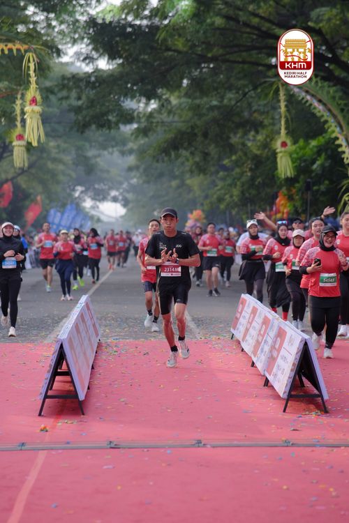 Race photo from Kediri Half Marathon 2025