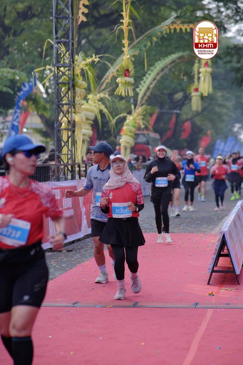 Race photo from Kediri Half Marathon 2025