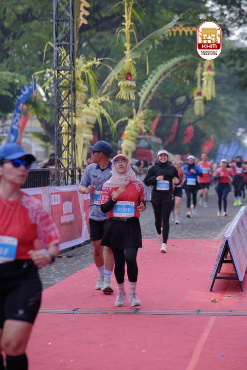 Race photo from Kediri Half Marathon 2025