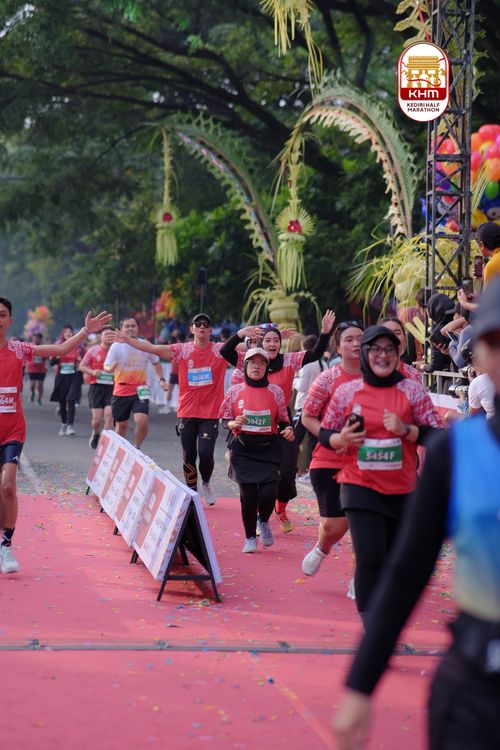 Race photo from Kediri Half Marathon 2025