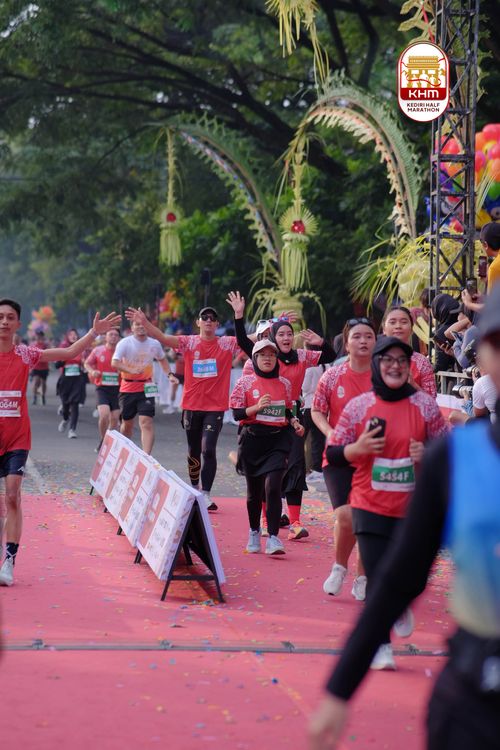 Race photo from Kediri Half Marathon 2025