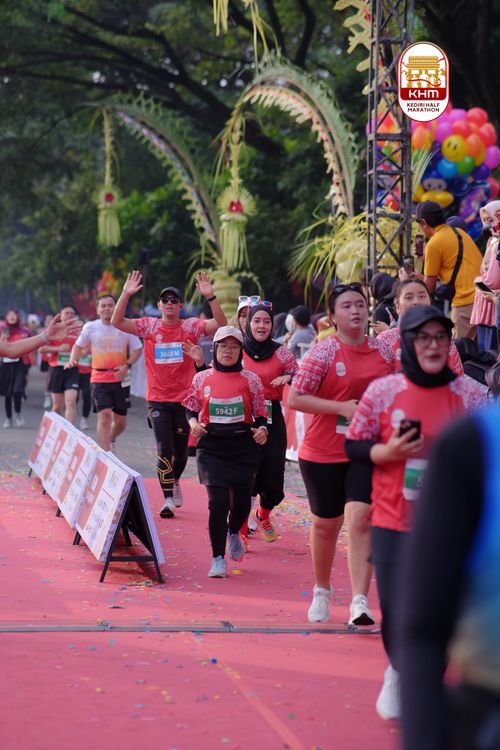 Race photo from Kediri Half Marathon 2025