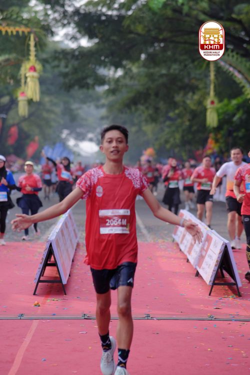Race photo from Kediri Half Marathon 2025