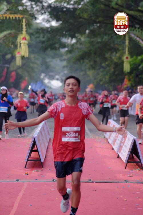 Race photo from Kediri Half Marathon 2025