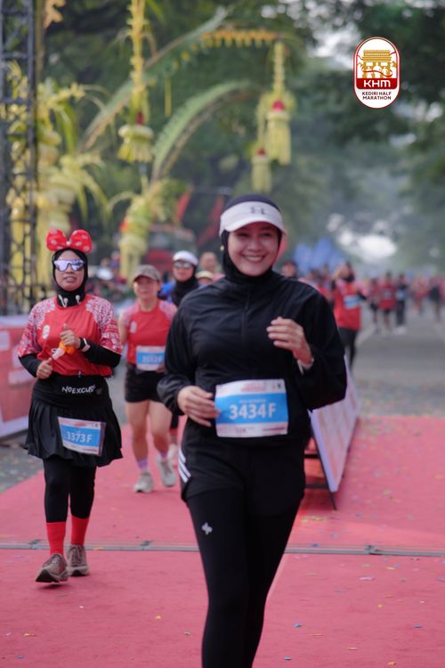 Race photo from Kediri Half Marathon 2025