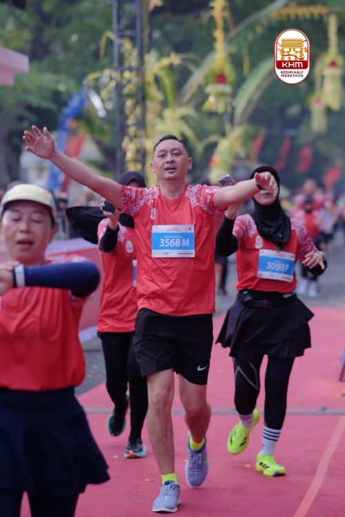 Race photo from Kediri Half Marathon 2025