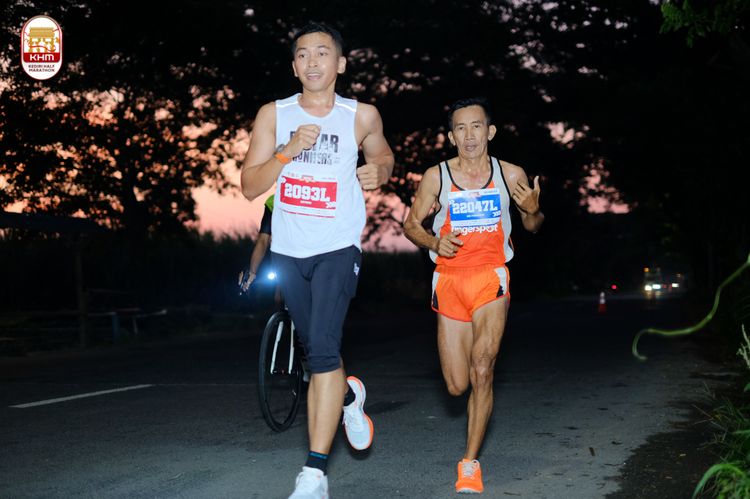 Race photo from Kediri Half Marathon 2024