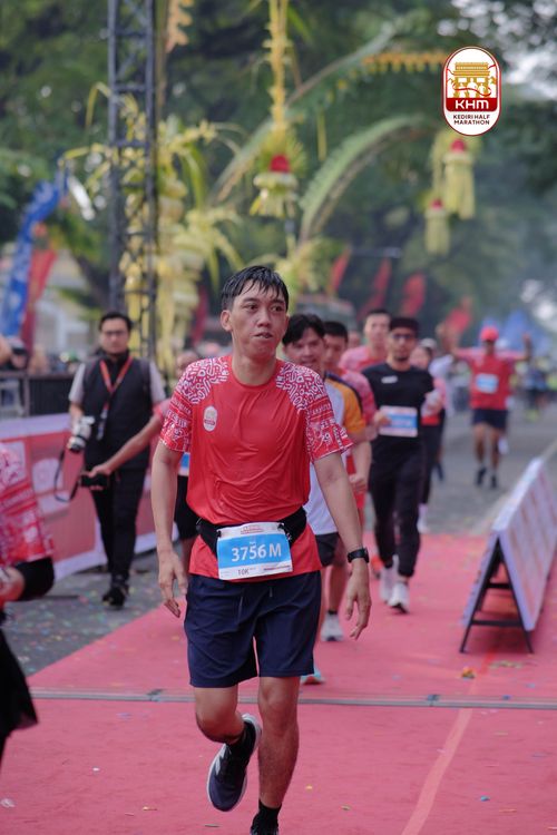 Race photo from Kediri Half Marathon 2025