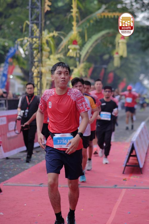 Race photo from Kediri Half Marathon 2025
