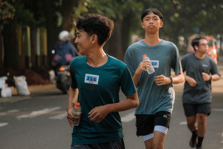 Race photo from Running 5 K