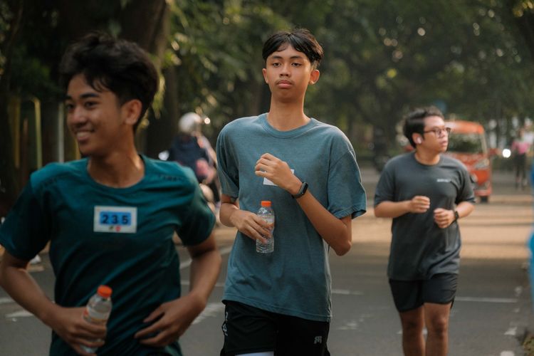 Race photo from Running 5 K