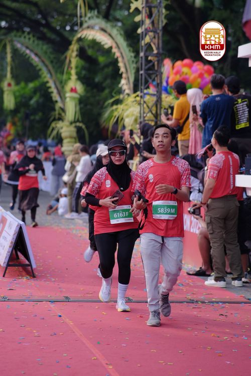 Race photo from Kediri Half Marathon 2025