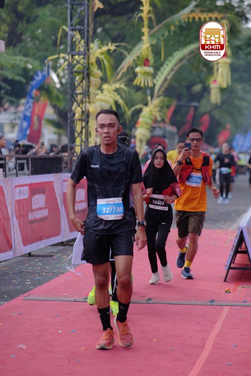 Race photo from Kediri Half Marathon 2025