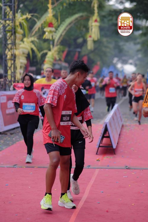 Race photo from Kediri Half Marathon 2025