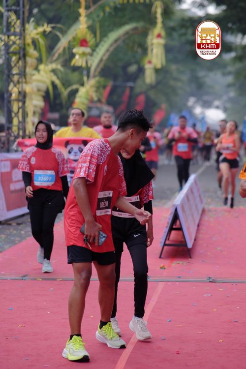 Race photo from Kediri Half Marathon 2025