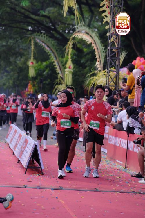 Race photo from Kediri Half Marathon 2025