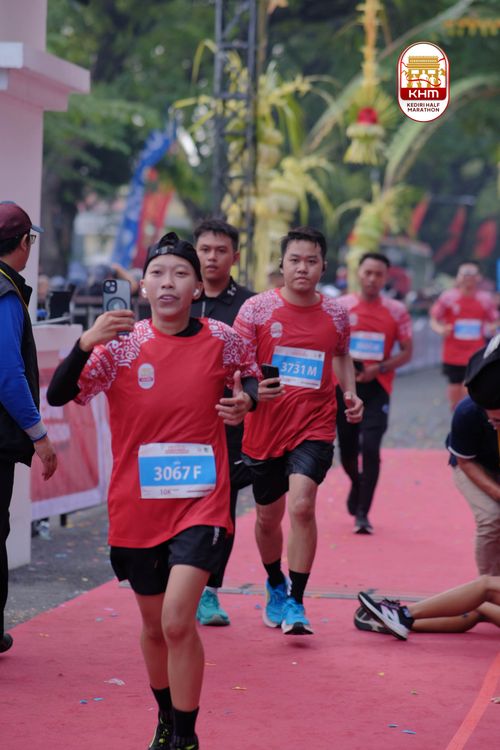 Race photo from Kediri Half Marathon 2025