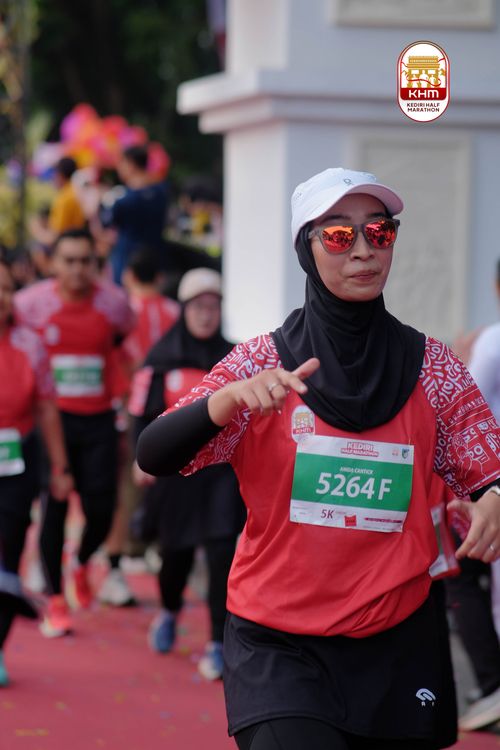 Race photo from Kediri Half Marathon 2025