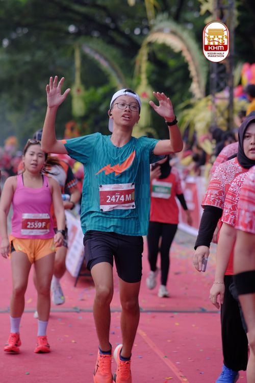 Race photo from Kediri Half Marathon 2025