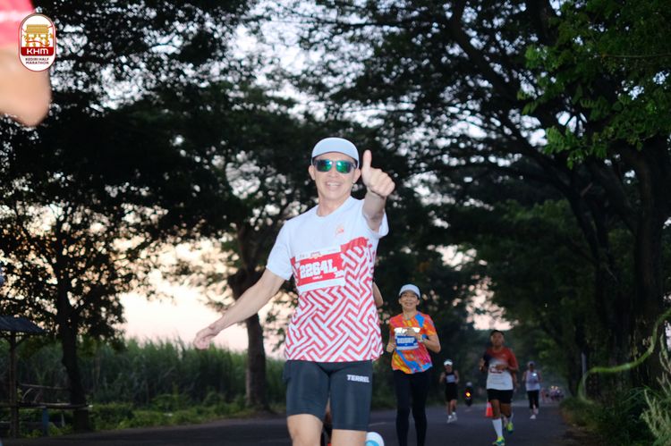 Race photo from Kediri Half Marathon 2024