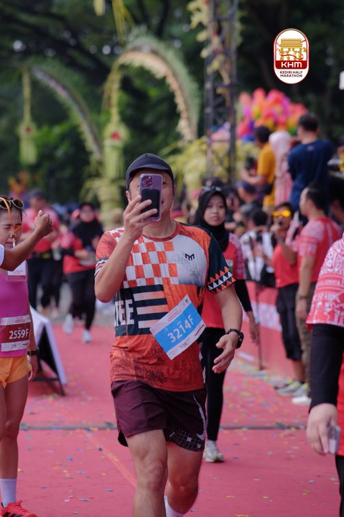 Race photo from Kediri Half Marathon 2025