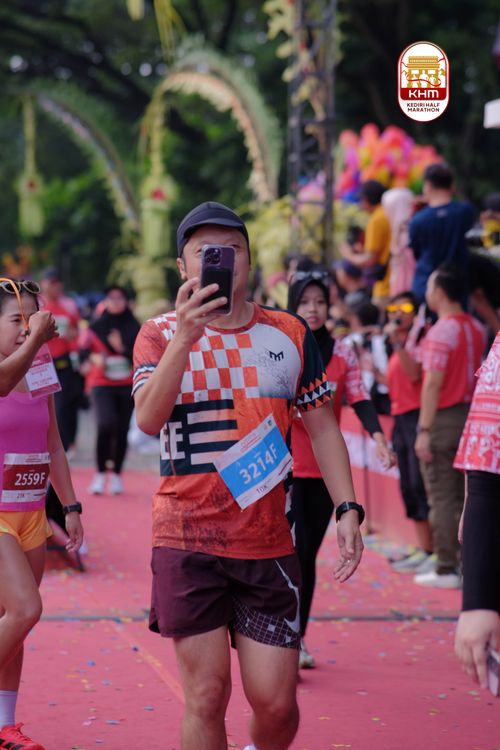 Race photo from Kediri Half Marathon 2025