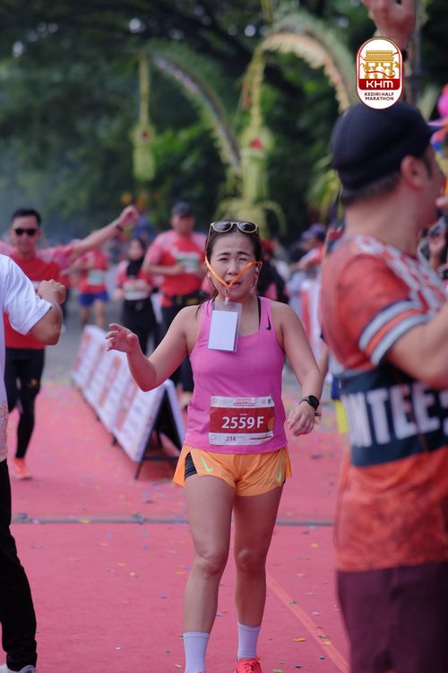 Race photo from Kediri Half Marathon 2025