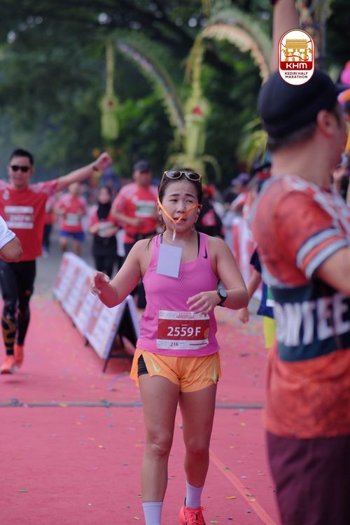 Race photo from Kediri Half Marathon 2025