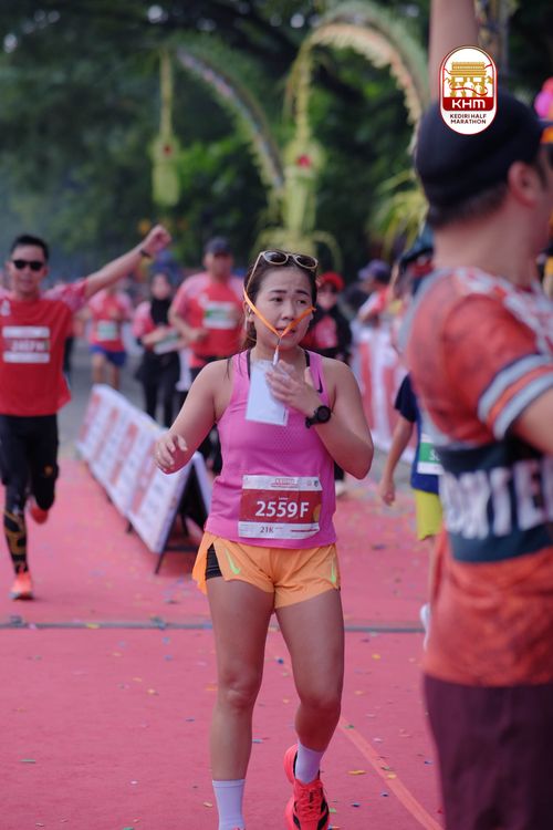 Race photo from Kediri Half Marathon 2025