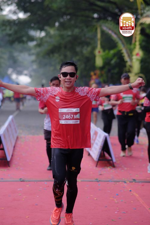 Race photo from Kediri Half Marathon 2025
