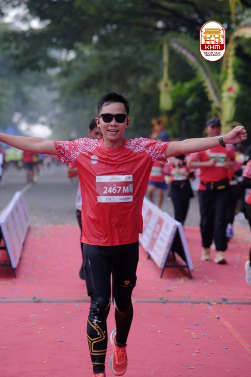 Race photo from Kediri Half Marathon 2025