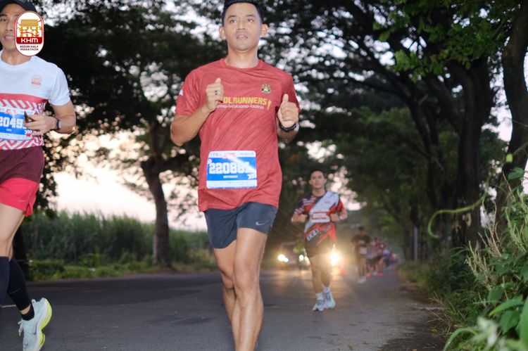 Race photo from Kediri Half Marathon 2024