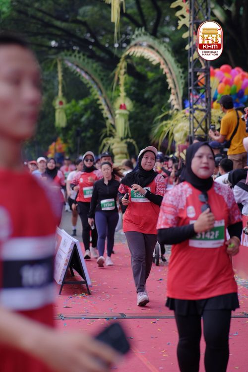 Race photo from Kediri Half Marathon 2025