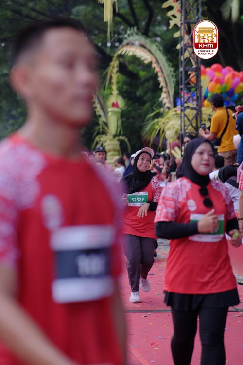 Race photo from Kediri Half Marathon 2025