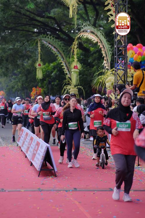 Race photo from Kediri Half Marathon 2025