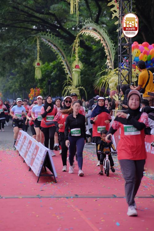 Race photo from Kediri Half Marathon 2025