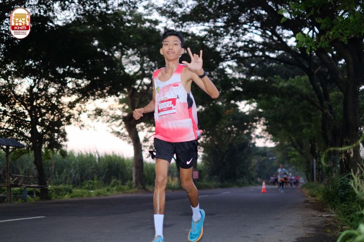 Race photo from Kediri Half Marathon 2024