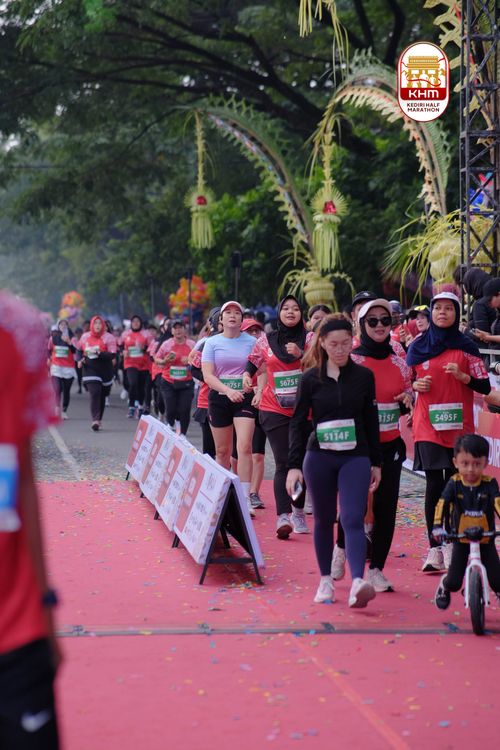 Race photo from Kediri Half Marathon 2025
