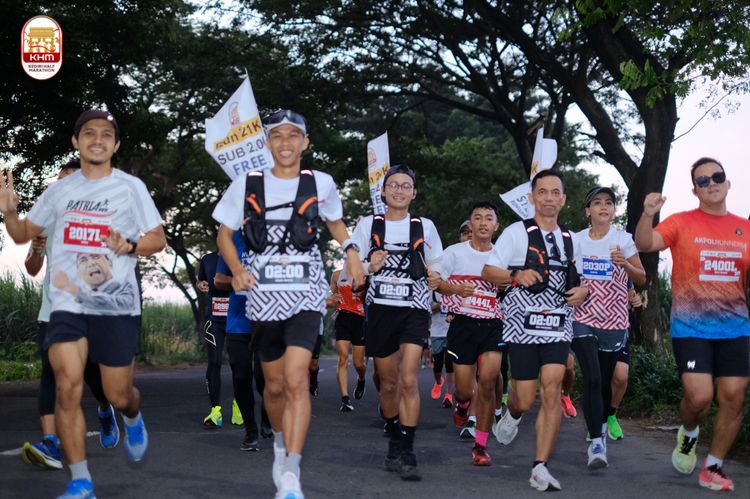 Race photo from Kediri Half Marathon 2024