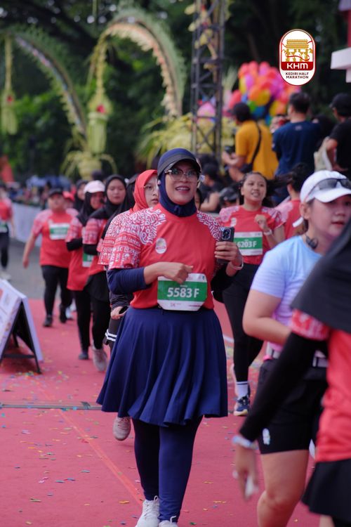 Race photo from Kediri Half Marathon 2025