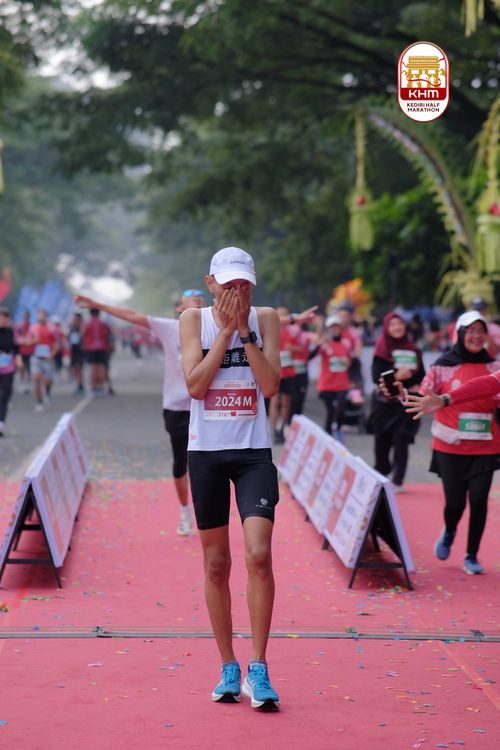 Race photo from Kediri Half Marathon 2025